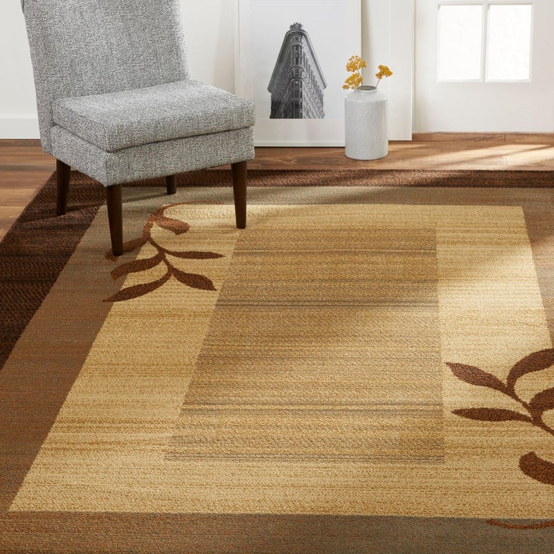 Home Dynamix Royalty Clover Modern Area Rug, Brown Multi, 19.6"x31.5" Rectangle - Image 2